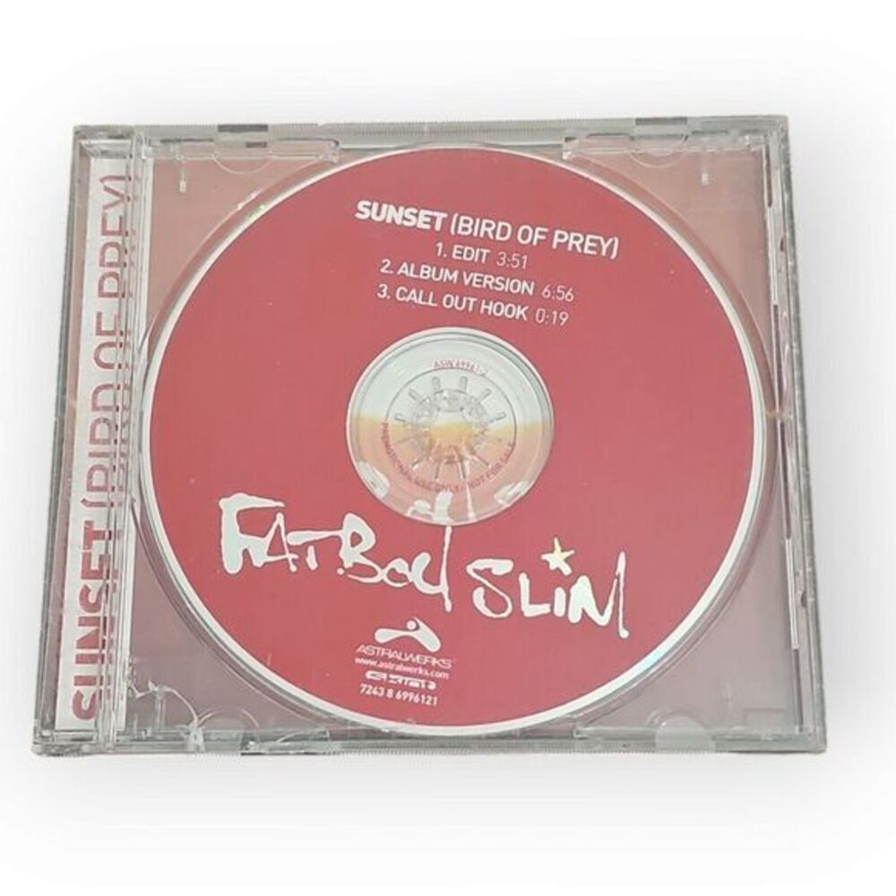 Fatboy Slim – Sunset‎ (Bird Of Prey) [2000 Promotional CD Single]